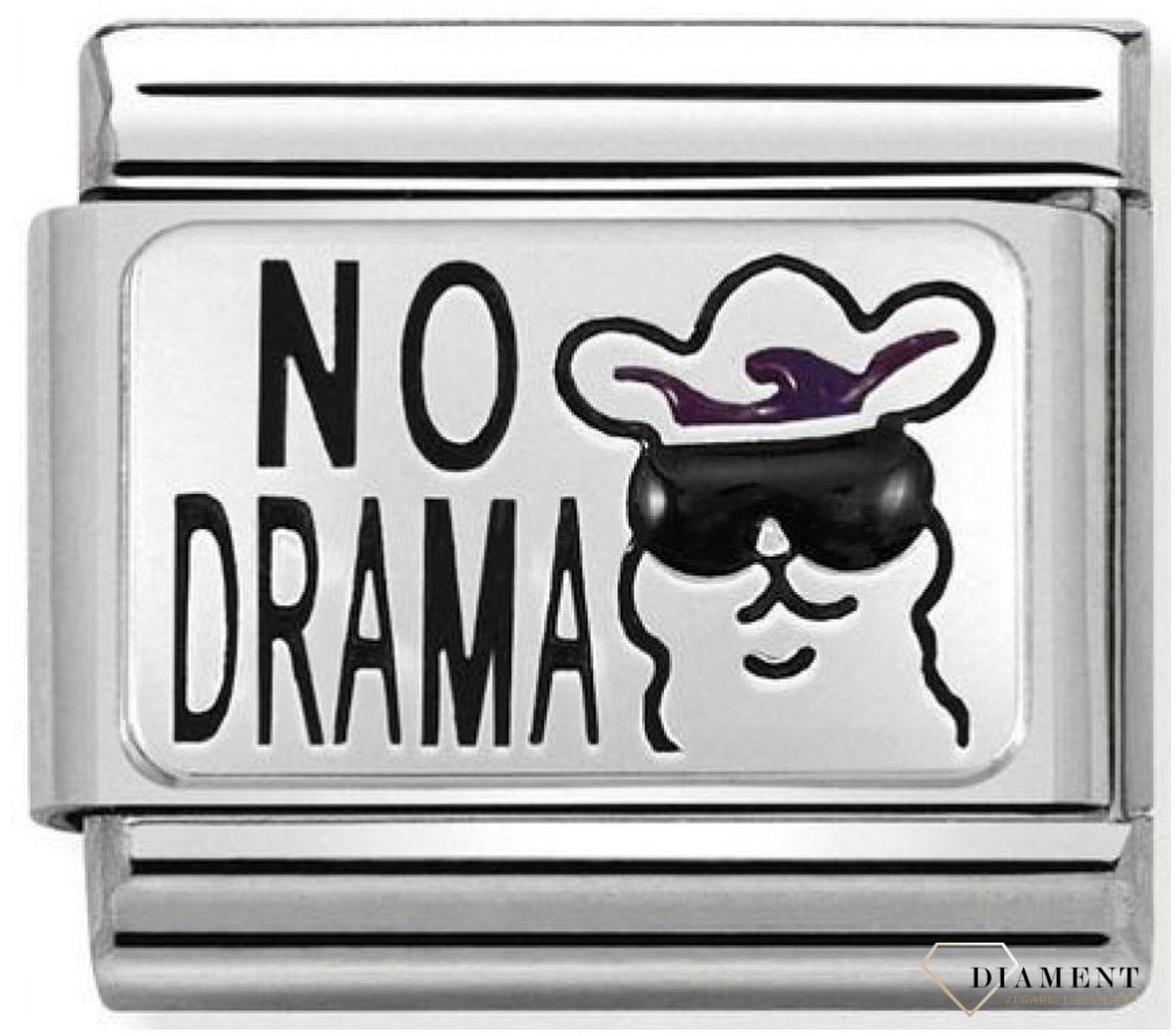 Nomination - Link 925 zawieszka srebro 'Lama bez dramatu' 330102 50 biżuteria nomination nomination zawieszki nomination baza.jpg